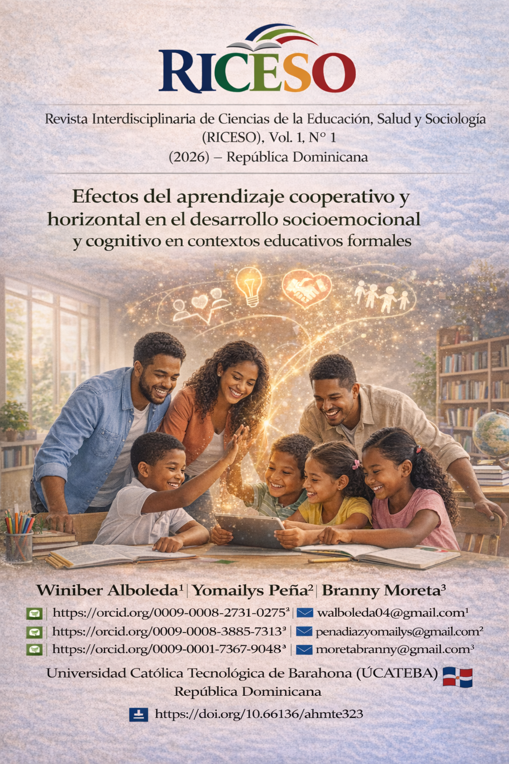 Efectos del aprendizaje cooperativo y horizontal en el desarrollo socioemocional y cognitivo en contextos educativos formales