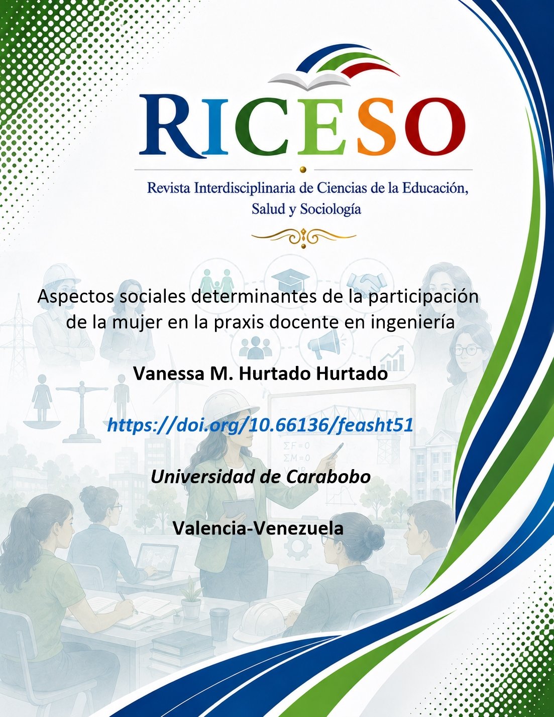 Aspectos sociales determinantes de la participación de la mujer en la praxis docente en ingeniería