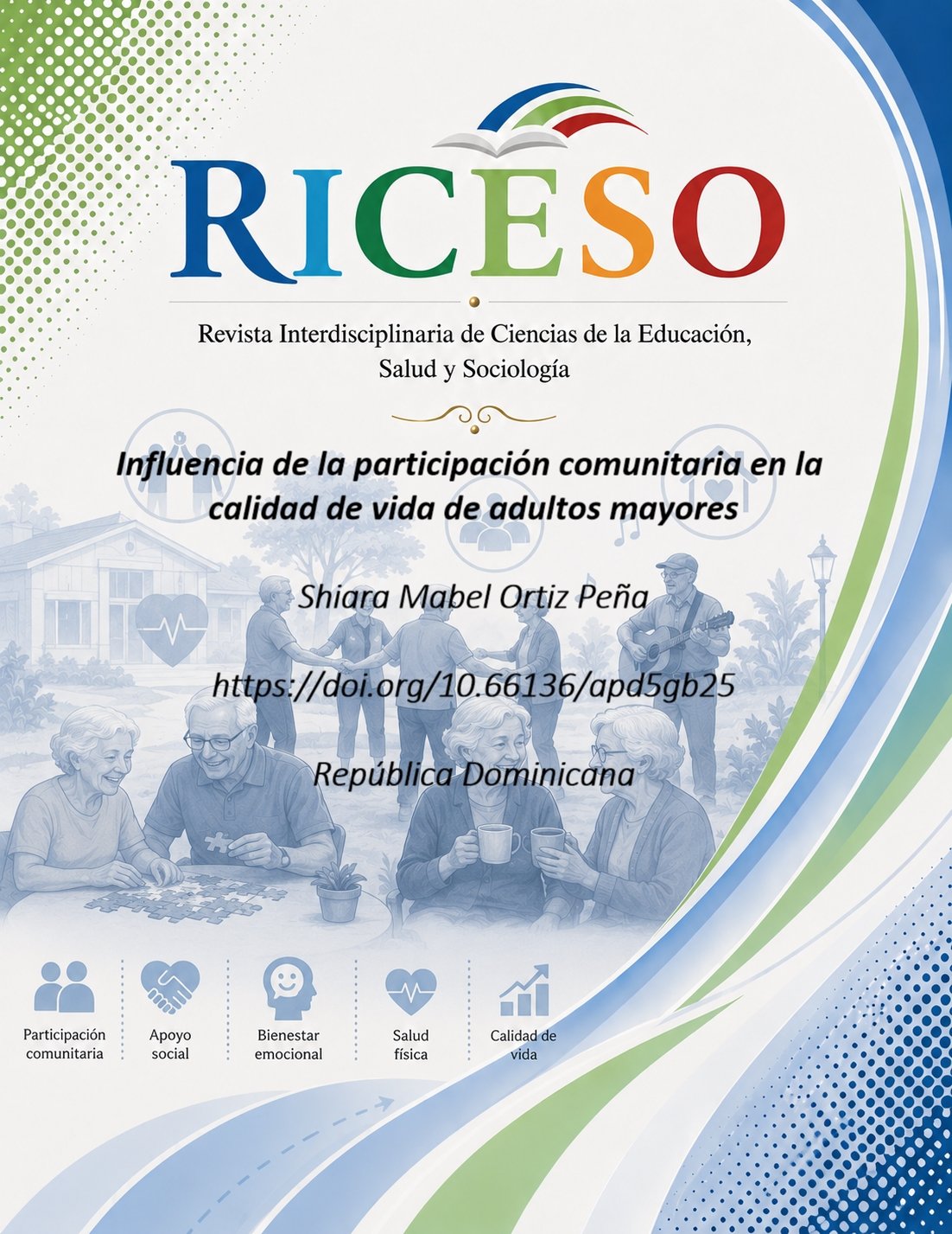 Influencia de la participación comunitaria en la calidad de vida de adultos mayores